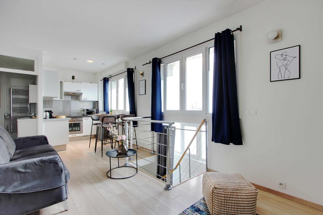 Chic Apartment -Paris16E -Boulogne-Billancourt Luaran gambar